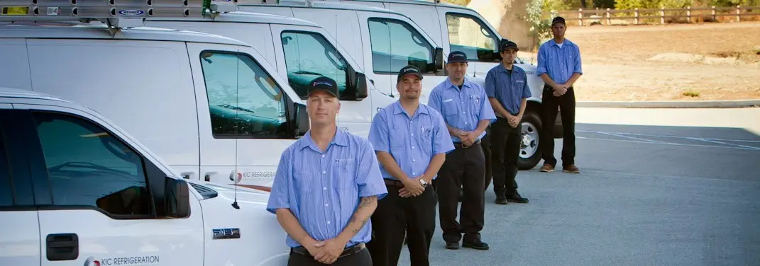 KIC Refrigeration crew ready for Heat Pump Installation jobs across San Francisco